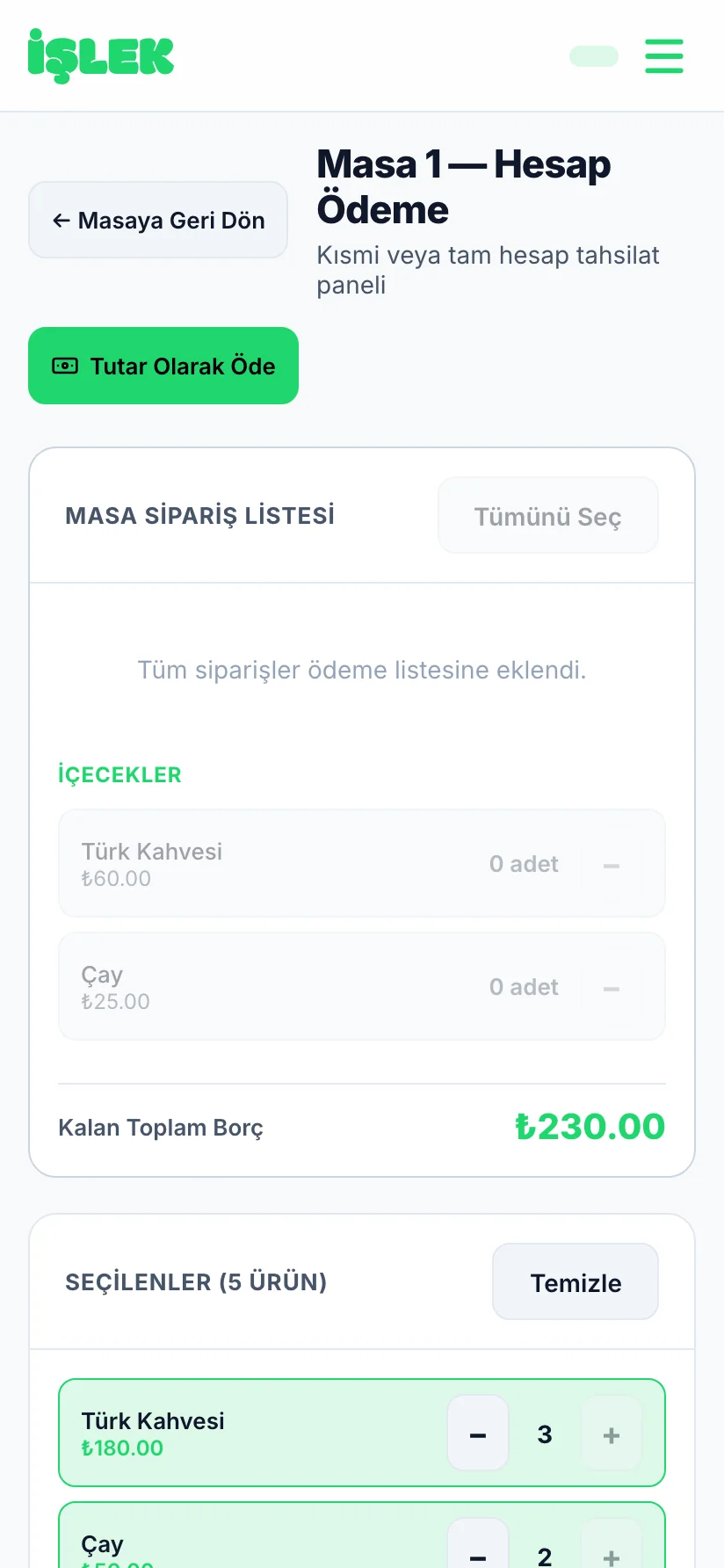 İster Otomatik, İster Tek Dokunuşla Siz Verin
